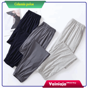 Celana Dalaman Gamis Kerut Katun Adem Yainiaja