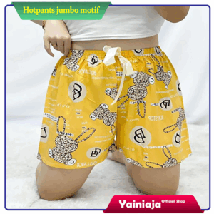 Celana Pendek Wanita Jumbo Hot Pants Banyak Motif Tersedia