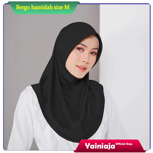 Hijab Bergo Sport Jersey M Adem Instan