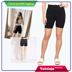 Hotpants Celana Pendek Wanita Polos Kekinian Hotpants High Waist Modis