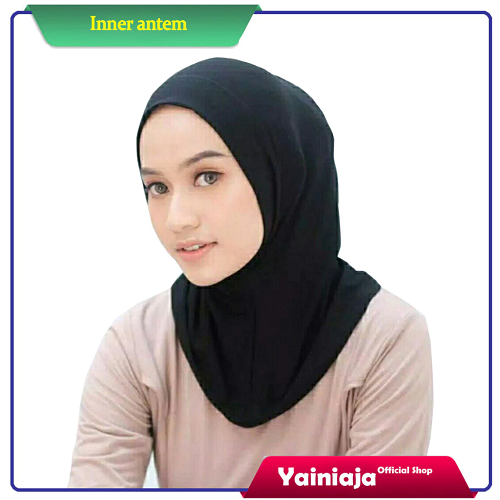 Inner Ciput Ninja Antem Anti Budeg Daleman Hijab Bergo Malay Jersey Premium Polos Anti Tembem Adem
