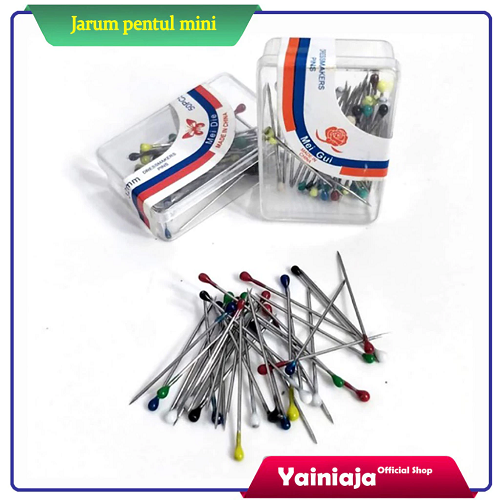 Jarum Pentul Peniti Hijab Mini Warna Premium