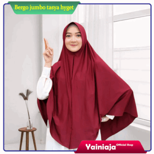 Jilbab Instan Bergo Jumbo - Hijab Instan Syar'i