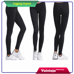 Legging Import Polos Bahan Tebal All Size (Bisa COD Via JNT)