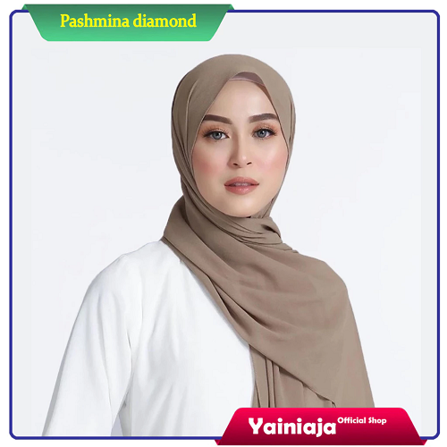 Pashmina Diamond 180 cm X 75 cm Pasmina Jilbab Fashion Wanita Muslim